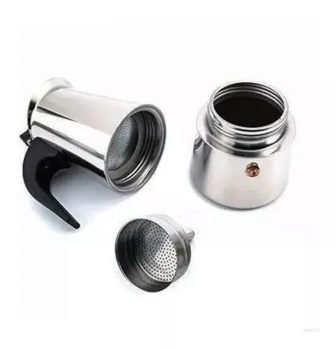 Cafetera Manual en Acero 2