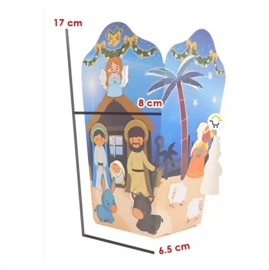 Faroles Navideños x 12 2