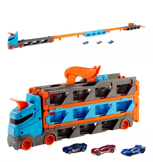 Remolque y Pista de Carreras Hot Wheels 3 Remolque y Pista de Carreras Hot Wheels 3